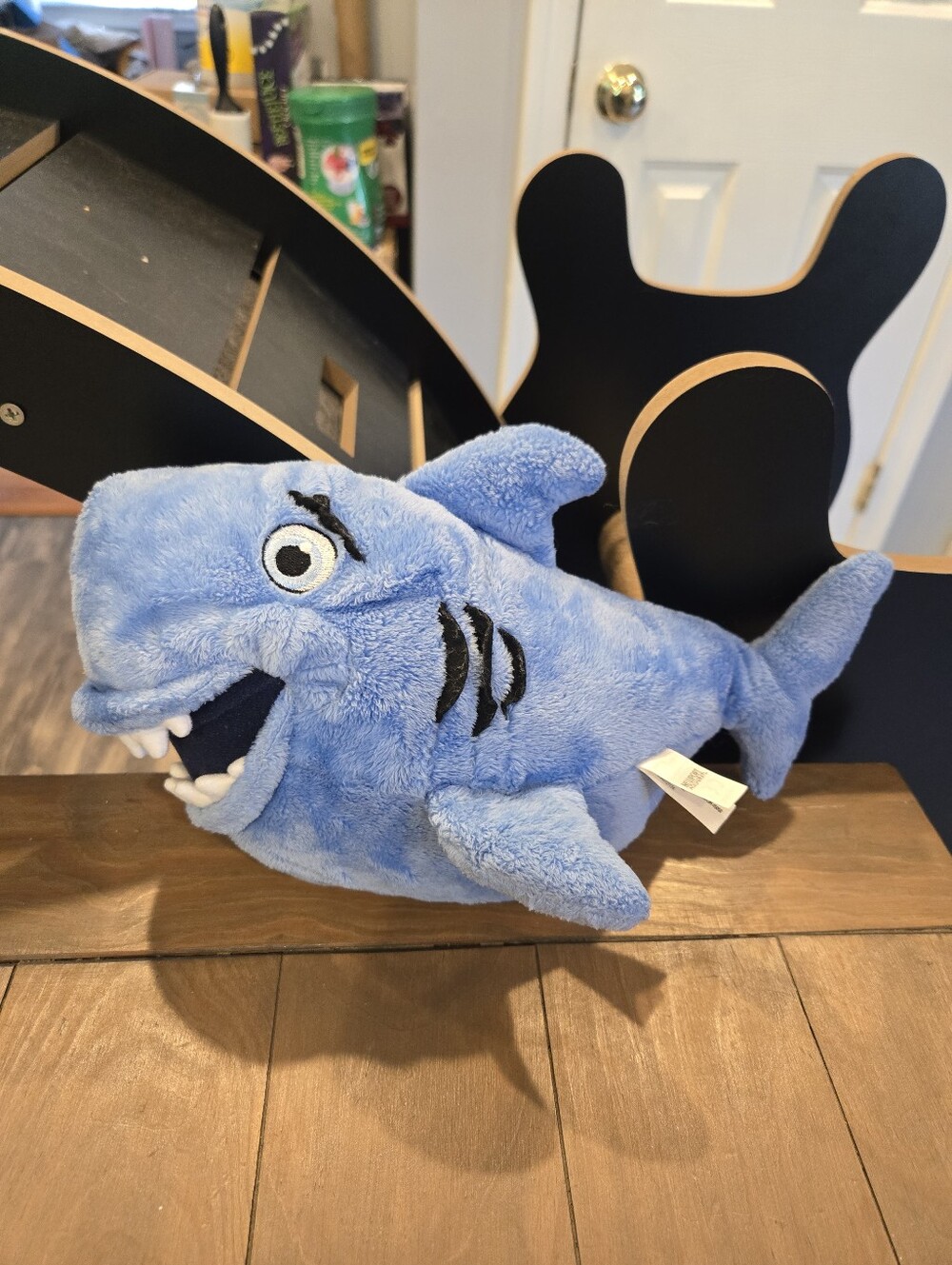 Blue Plush Shark Stuffed Animal Soft Toy Newport Aquarium